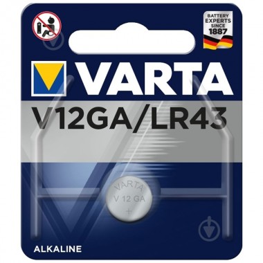 Купить Батарейка VARTA V12GA (упаковка 1шт) 4008496273676