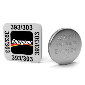 Батарейка для часов ENERGIZER Silver Oxide SR393 1.55V (упаковка 1шт)