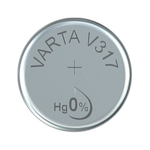 Отзывы Батарейка для часов VARTA V317 1,55V (упаковка 1шт) 4008496245611