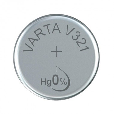 Купить Батарейка для часов VARTA V321 1,55V (упаковка 1шт) 4008496245857
