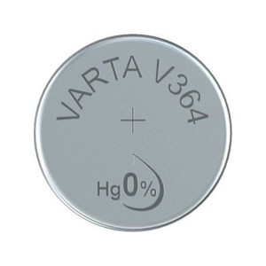 Батарейка для часов VARTA V364 1,55V (упаковка 1шт) 4008496245734