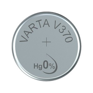 Отзывы Батарейка для часов VARTA V370 1,55V (упаковка 1шт) 4008496261710