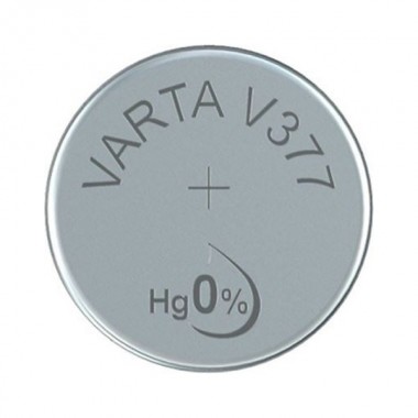 Купить Батарейка для часов VARTA V377 1,55V (упаковка 1шт) 4008496245932