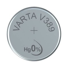 Батарейка для часов VARTA V389 1,55V (упаковка 1шт) 4008496245673