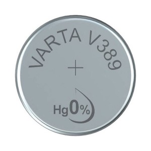 Батарейка для часов VARTA V389 1,55V (упаковка 1шт) 4008496245673