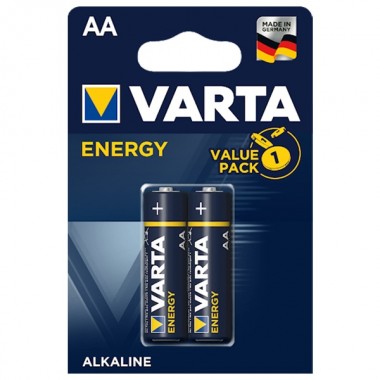 Отзывы Батарейки VARTA ENERGY AA (упаковка 2шт) 4008496771189