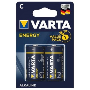 Батарейки VARTA ENERGY C LR14 (упаковка 2шт) 626571