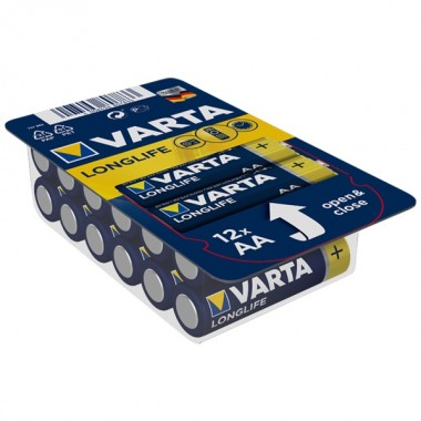 Обзор Батарейки VARTA LONGLIFE AA big (упаковка 12шт) 4008496807833