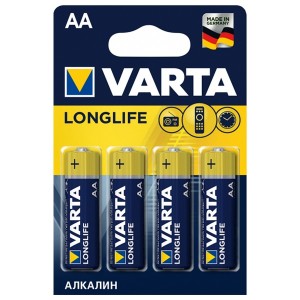 Батарейки VARTA LONGLIFE LR6 AA (упаковка 4шт) 847150