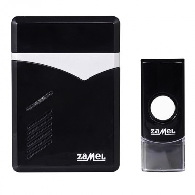 Отзывы Беспроводной дверной звонок TECHNO 60м, питание от батареек, Zamel