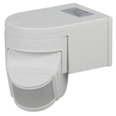Датчик движения ЭРА MD 012 настенный 1100W угол 180гр., дальность 12м, IP44 058400