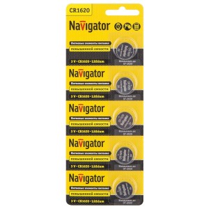 Элемент питания Navigator 94 780 NBT-CR1620-BP5