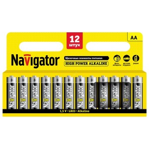 Элемент питания Navigator AA 94 782 NBT-NE-LR6-BP12