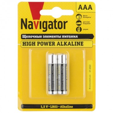 Купить Элемент питания Navigator AAA 94 750 NBT-NE-LR03-BP2
