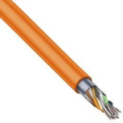 Кабель FTP 4PR 23AWG cat.6 CU ZH нг(А)-HF витая пара  [бухта 305м]