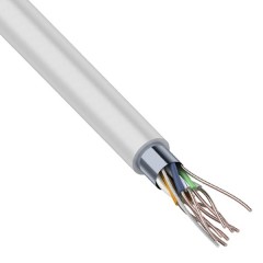 Кабель FTP 4PR 24AWG cat.5e CCA витая пара  [бухта 305м]