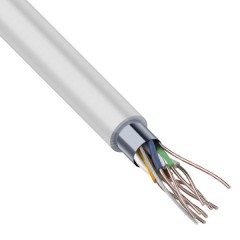 Кабель FTP 4PR 24AWG cat.5e CU витая пара [бухта 305м]