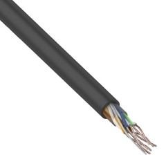 Кабель UTP 4PR 24AWG cat.5e outdoor CCA уличная витая пара  [бухта 305м]