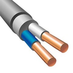 Кабель силовой NYM 2х1,5 0,66кВ ГОСТ 31996 (Электрокабель НН)