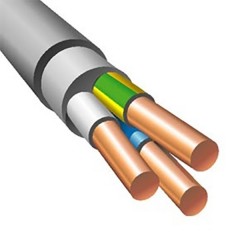 Кабель силовой NYM 3х1,5 0,66кВ ГОСТ 31996 (Электрокабель НН)