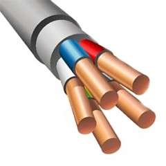 Кабель силовой NYM 5х6,0 0,66кВ ГОСТ 31996 (Электрокабель НН)