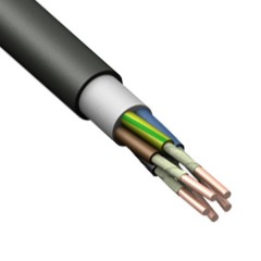 Кабель силовой ВВГнг(А)-FRLS (180) 5х4 ок огнестойкий ГОСТ 31996 (Конкорд)