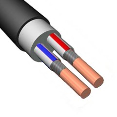 Кабель силовой ВВГнг(А)-FRLS 2х1.5 (ок) огнестойкий (Электрокабель НН)