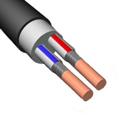 Кабель силовой ВВГнг(А)-FRLS 2х2.5 (ок) огнестойкий (Электрокабель НН)