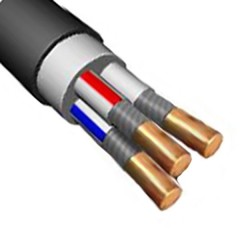 Кабель силовой ВВГнг(А)-FRLS 3х2.5 (ок) огнестойкий (Электрокабель НН)
