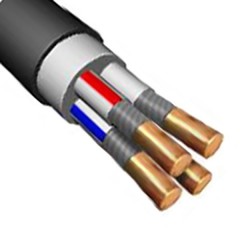 Кабель силовой ВВГнг(А)-FRLS 4х1.5 (ок) огнестойкий (Электрокабель НН)