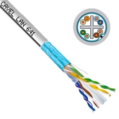 Кабель витая пара Cavel LAN 641 ZH 6 F/UTP 4x2x AWG23 LSZH  [бухта 200м]