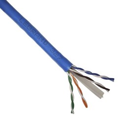 Кабель витая пара Legrand U/UTP 4x2x AWG23 кат.6 PVC  [бухта 305м]