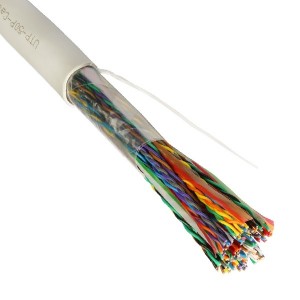 Магистральный кабель UTP 50PR 24AWG 50х2х0.52 cat 5e витая пара (бухта 305м)
