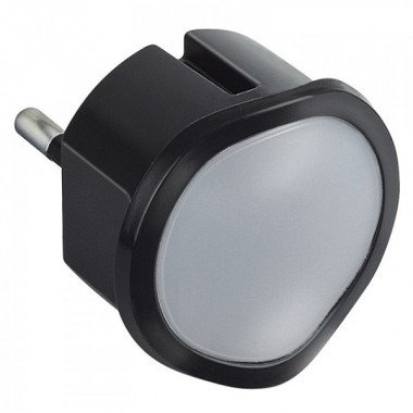 Купить Ночник Legrand со встроенным светорегулятором 230В - 0,06Вт черный