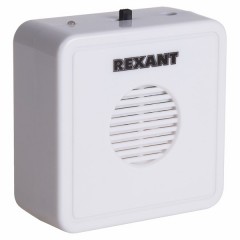 Портативный ультразвуковой отпугиватель грызунов REXANT до 20м2 5W 7x4x7см Батарейки 2x1,5V AA LR6