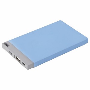 Power Bank 4000mAh USB, для зарядки мобильных устройств, Blue
