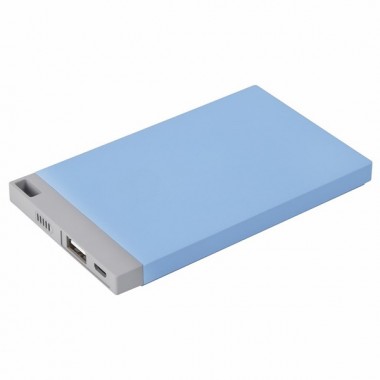 Купить Power Bank 4000mAh USB, для зарядки мобильных устройств, Blue