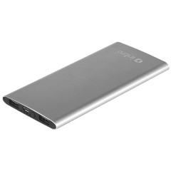 Power Bank Intro PB06S 6000mAh, USB, для зарядки мобильных устройств, Silver 5055945575385