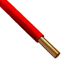 Провод установочный ПВ-1 (ПуВ) 4,0 красный ГОСТ 31947 (ПВ1)