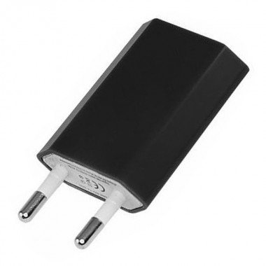 Отзывы Сетевое зарядное устройство для iPhone USB (СЗУ) (1000 mA) черное