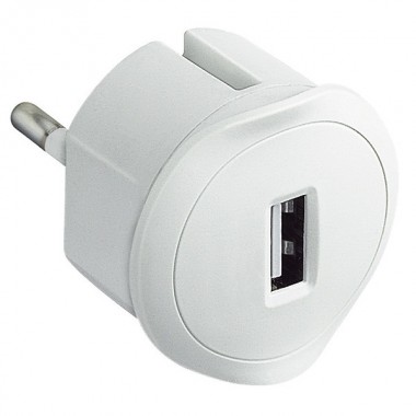 Отзывы USB Зарядное устройство Legrand 230В - 1,5А - 5В белый
