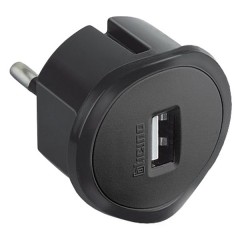 USB Зарядное устройство Legrand 230В - 1,5А - 5В черный