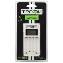 Зарядное устройство TR-803 LCD скоростное для 1 и 2 аккумулятора АА, ААА