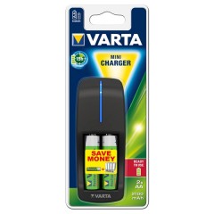 Зарядное устройство VARTA Mini Charger+2x АА 2100 мАч 4008496850631