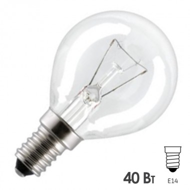 Отзывы Лампа для духовых шкафов GE OVEN 40W CL 300°С шарик d45 E14 прозрачная
