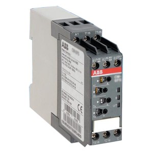 Однофазное реле контроля тока CM-SRS.M1S многофункц. (диапаз. изм. 3- 30мА, 10-100мA, 0.1-1A) питани