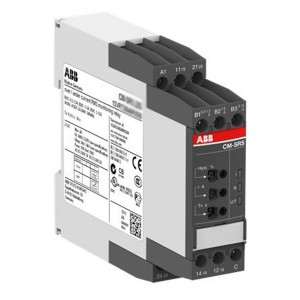 Купить Однофазное реле контроля тока CM-SRS.21P (диапазоны измерения 3-30мА, 10- 100мA, 0.1-1A) 24-240В AC/