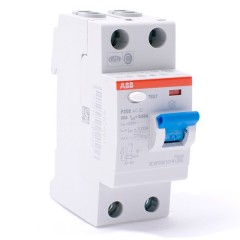 УЗО ABB F202 AC-25/0,1 2-х полюсное тип AC 25A 100mA 2 модуля