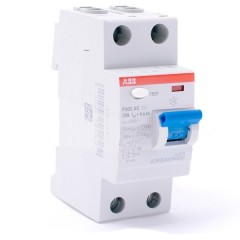 УЗО ABB F202 AC-100/0,03 2-х полюсное тип AC 100A 30mA 2 модуля