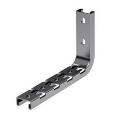 Легкая консоль для проволочного лотка основание 400 мм толщина 2 мм